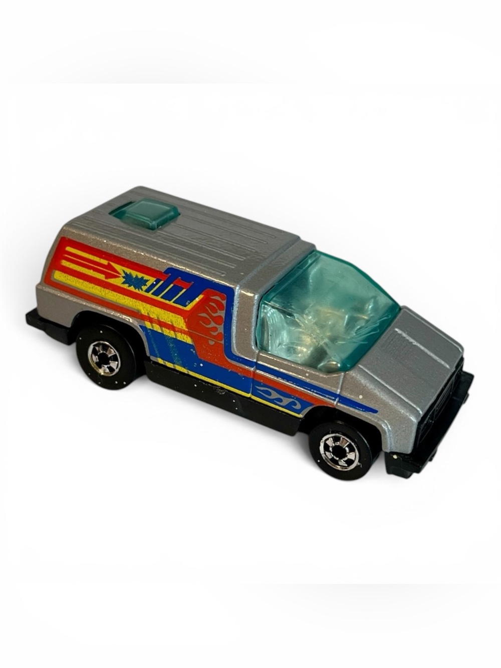 Hot Wheels Inside Story Silver Van Hong Kong Blackwalls